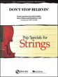 Don't Stop Believin' Orchestra sheet music cover
